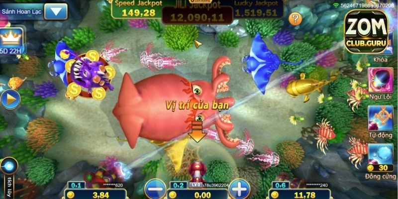 Kho game bắn cá đa dạng nhiều siêu phẩm