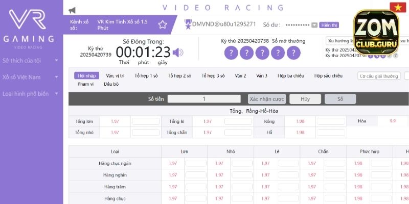 Tổng quan về sảnh lô đề Zomclub